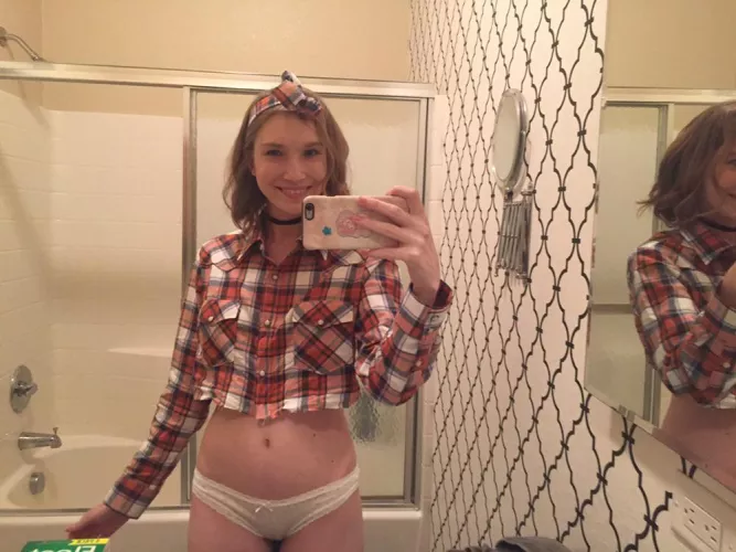 Me moments before getting ass-fucked by Tommy Gunn by happiestgirlintheUSA