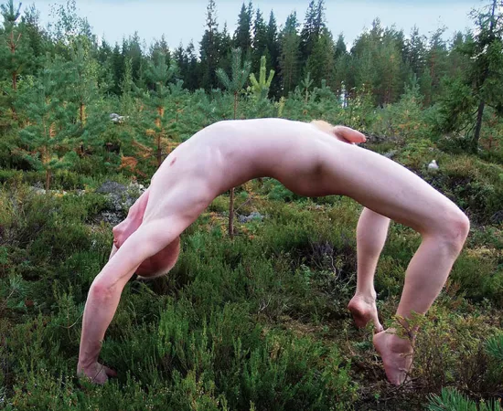 Me nude in forest by WildNorthguy