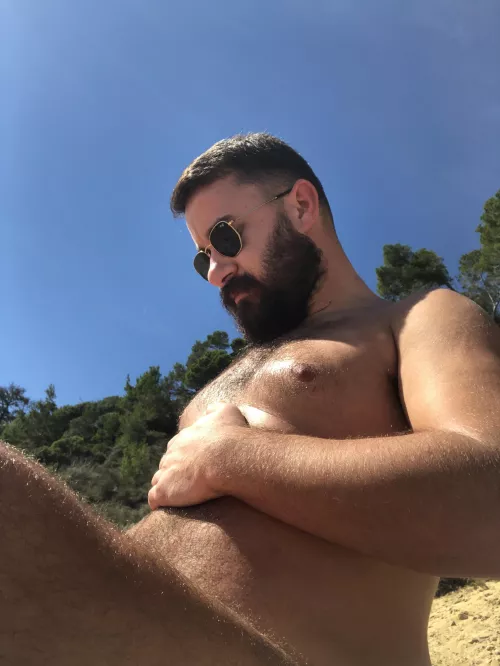 Me today at the beach 🌈 by Solid_Toe_5987