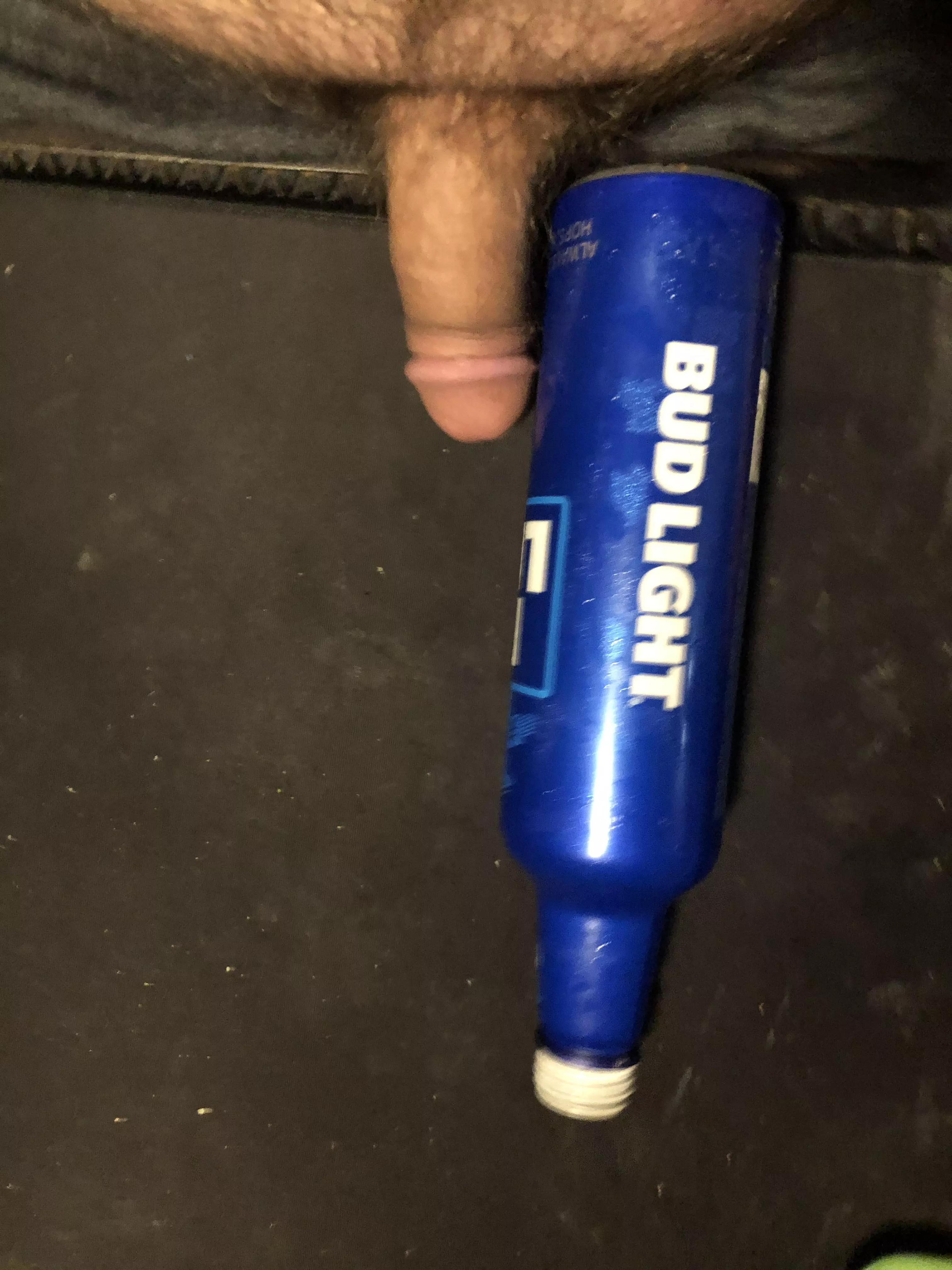 Me vs a bud light can 😂😂 posted by Perfect-Attorney-906