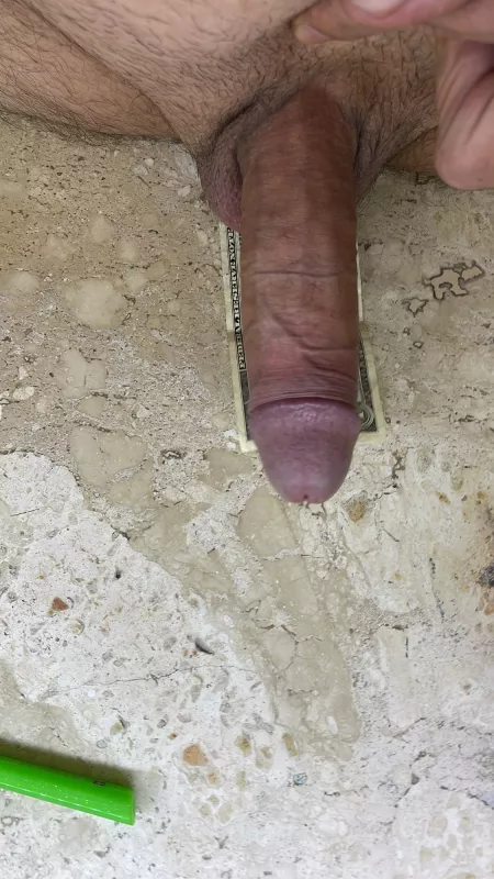 Measured by a dollar bill by willpauzao