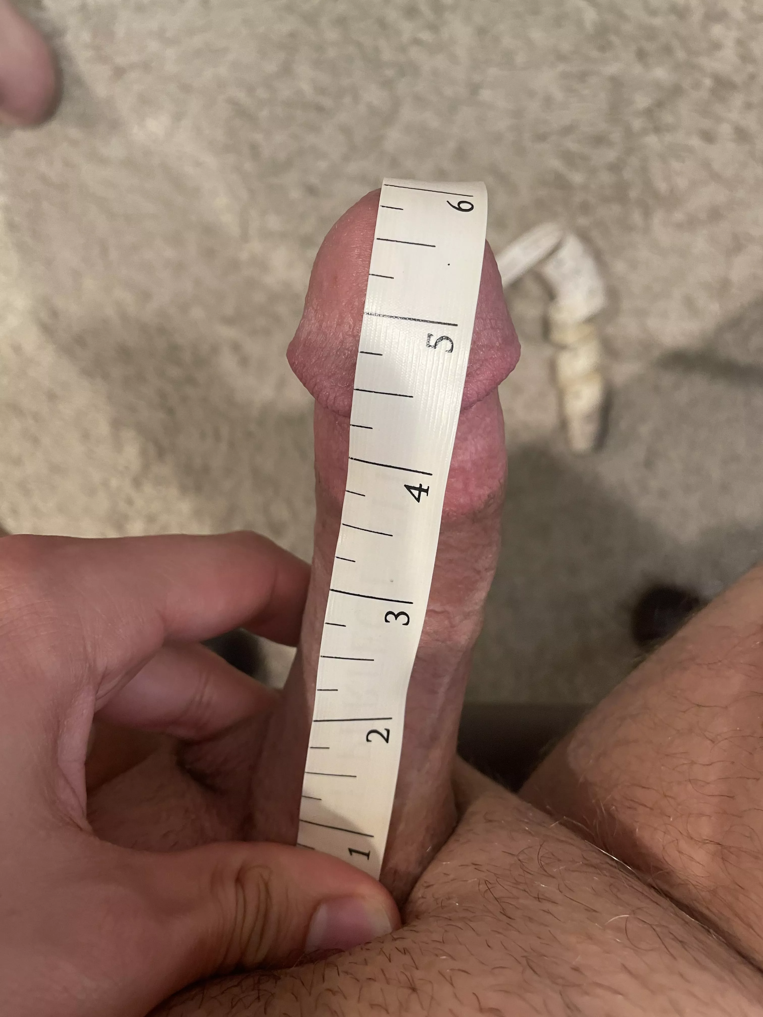 Measuring my average 6 inch cock posted by HughGinvaini