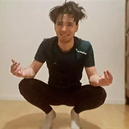 Meditation after weightlifting has never been an option :p by Lioniane