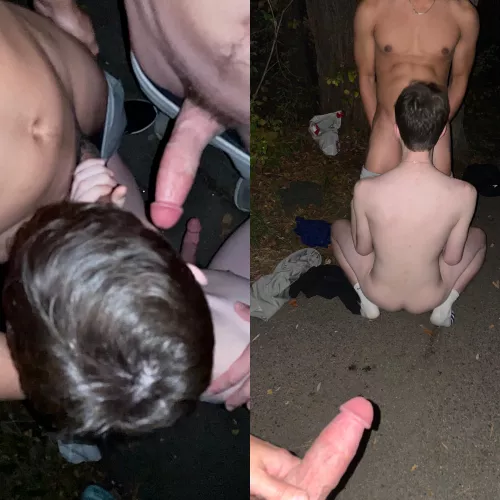 “meet me at the park”🌳😈 by Bros_with_benefits