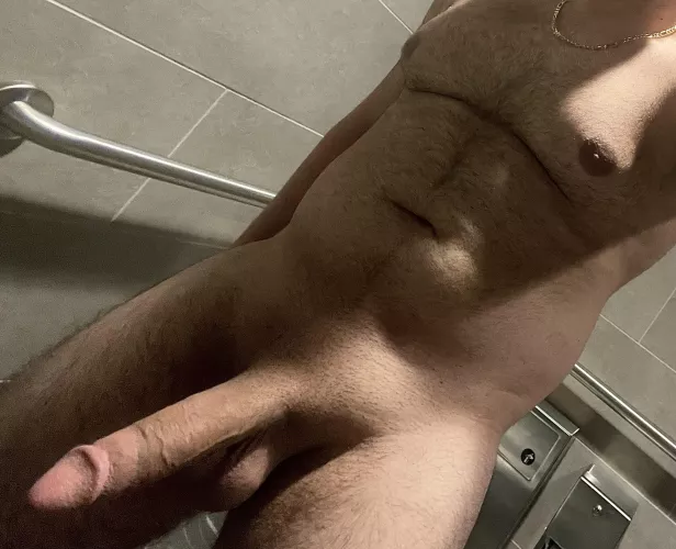 Meet me in the men's room. I've got a surprise for you😝. by bigHs12