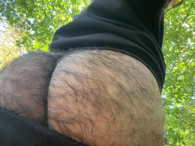 Meet ya at the park 😏 by thehairyandgay