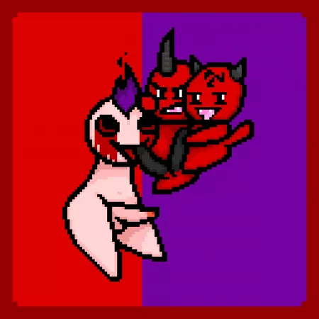 Mega Maw and Horny Boys by PurplePixelart