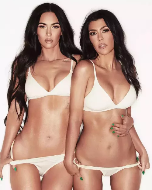 Megan Fox and Kourtney Kardashin oh my 😋🥰 by Bright-Elderberry-82