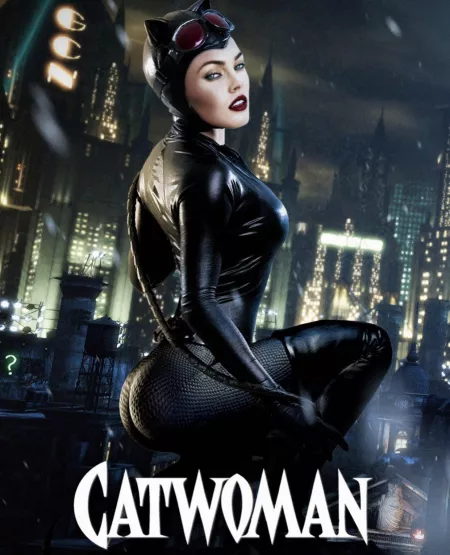 Megan Fox as Catwoman by Cristhian Nogueira by tothrowawaytheball1