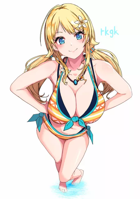 Meguru leaning in. [Idolmaster Shiny Colors] by chilidirigible