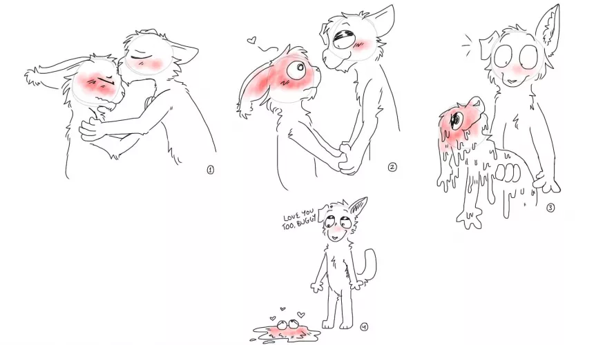 Melt with you (comic by me) by ledyBANG