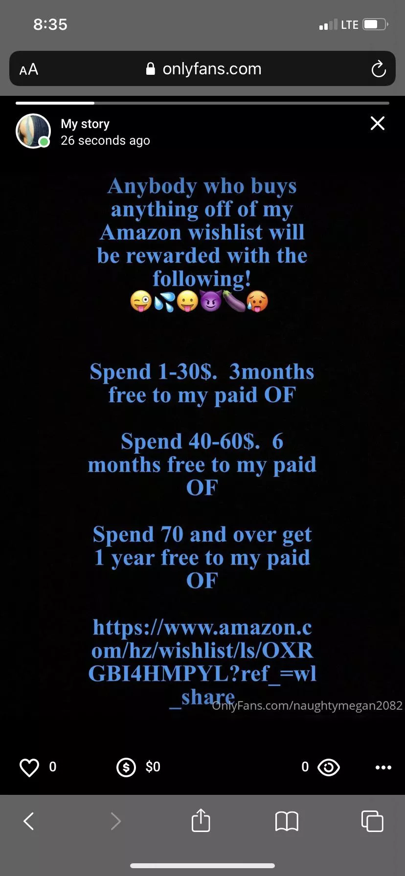 Membership to my OF on me 😜😜details in pictures and link in comments posted by onlyfans2082