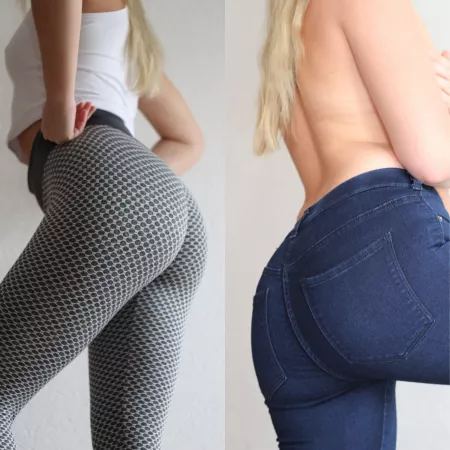 Men over 30, what do you prefer more Leggings or Jeans? 🍑🍑 by Ava-Fox