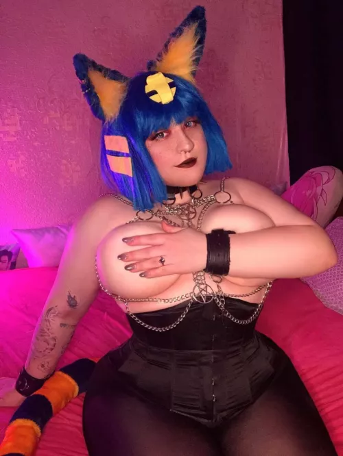 Meow? My Ankha cosplay (yan_friday) by Yangingerfox