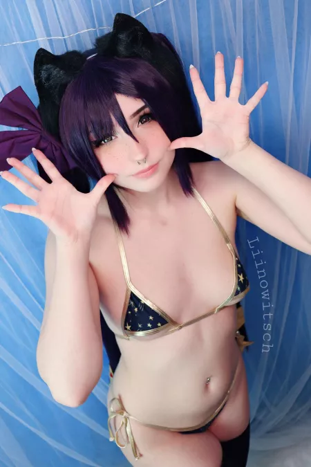 Meoww! Neko Mona💕 by Liinowitsch