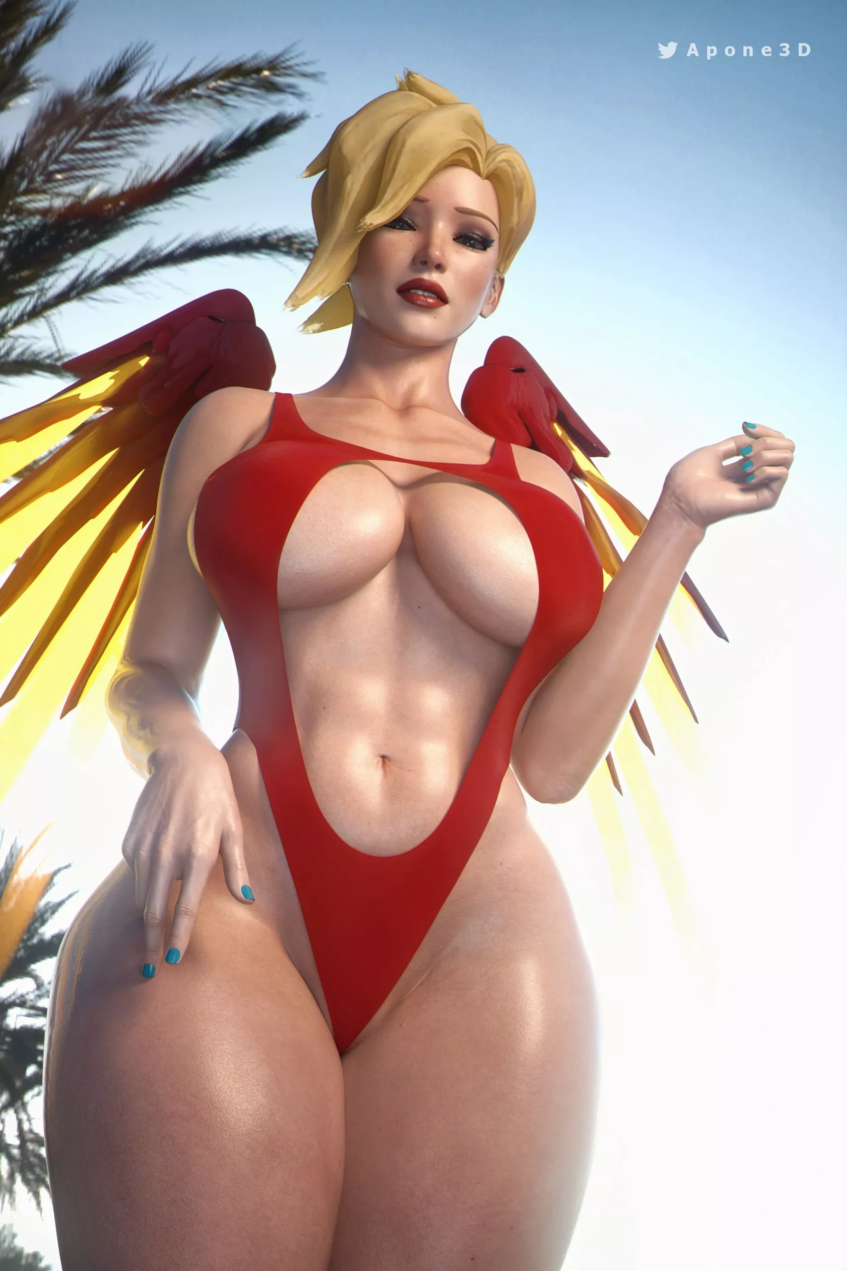 Mercy (Apone3D) posted by Kuro-Oji