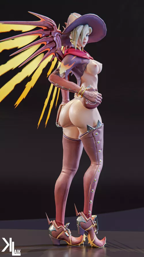 Mercy's sweet Halloween costume (@ItsLaik on Twitter) by Laik321