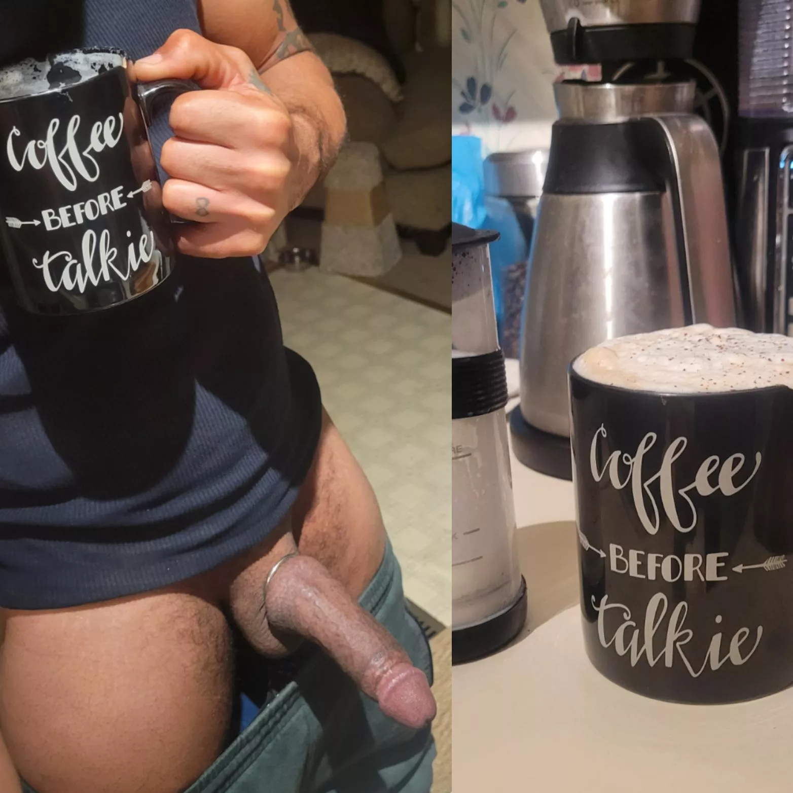 Merning! Humpday brew! 🍆💦☕ posted by miztagreen