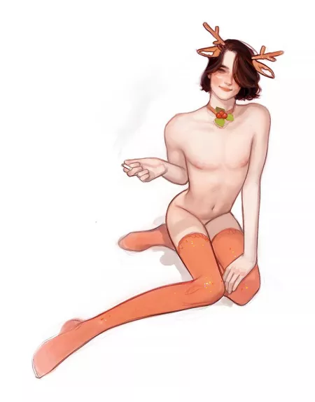 Merry Christmas everyone! Here’s a sexy little reindeer! (Ulrik) by [deleted]