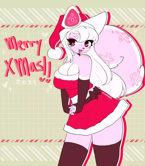 Merry Christmas everyone! (twitter: @fluffadee) by FluffaDee