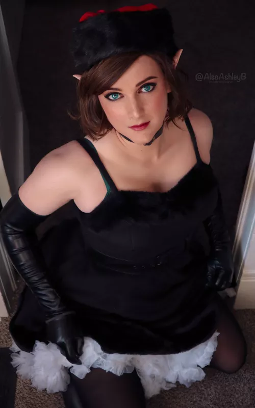 Merry Christmas from a Gothy Elf 🖤 by AlsoAshley