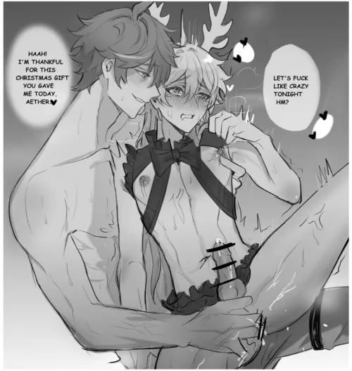 Merry Christmas (Genshin Impact) by AlbertMendez442