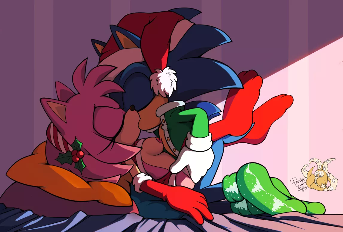 Merry Christmas, guys! (PeachyOwlNights) posted by NSFBExtraAccount