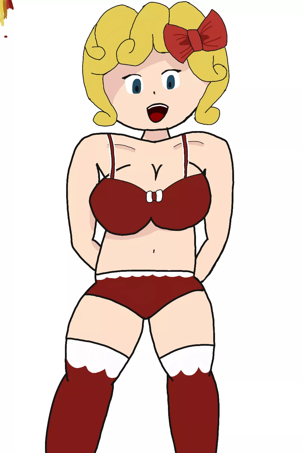 Merry (early) Christmas, here's a crappy drawing! [critique is always welcome] posted by Late-Finish-