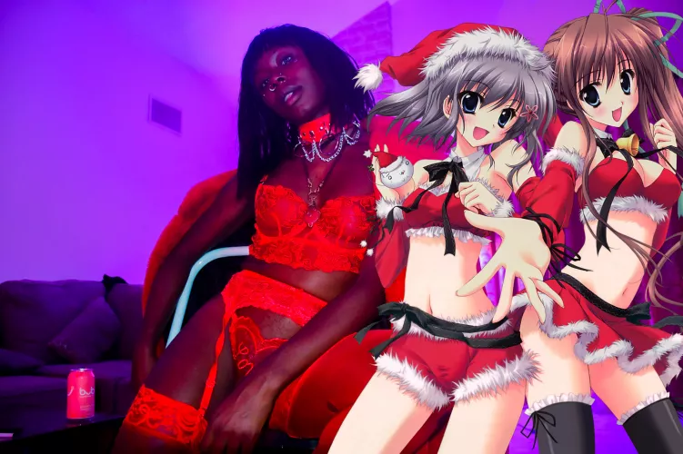 Merry Xmas Eve From SaturnSky by ChocoSpaceCocoa