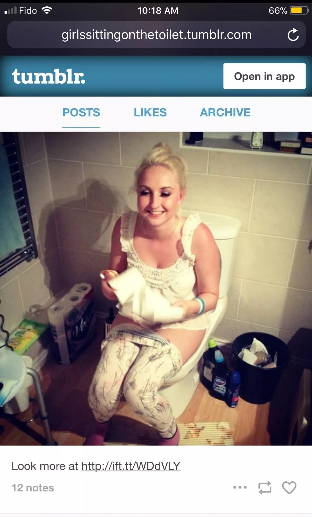 Messy bathroom posted by peeing-girl-lover