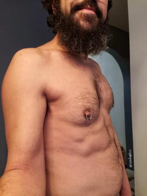 Messy beard, feeling weird. by SydneyRiverside