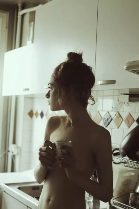 Messy bun by altbubblr