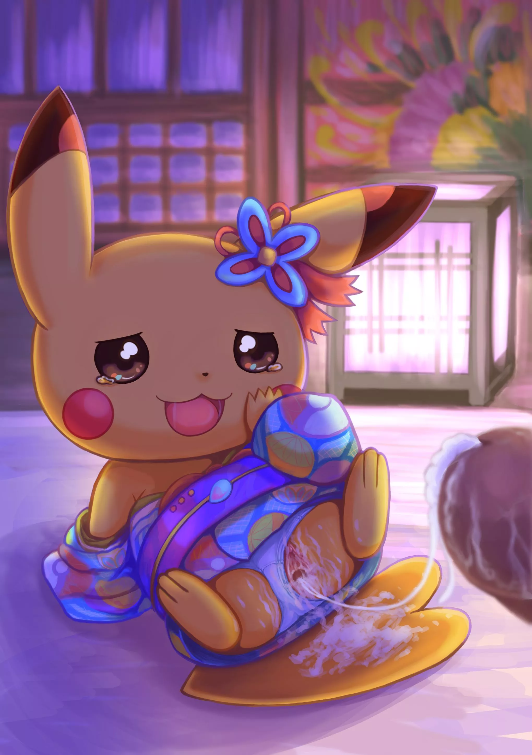 Messy girl [MF] (Elonga) posted by OwO_Bot