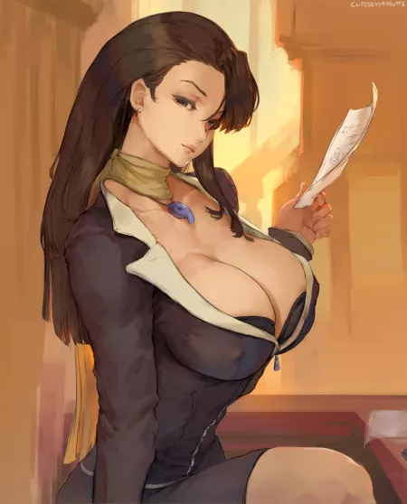 Mia Fey - (Ace Attorney) - [Cutesexyrobutts] by AtrosRH