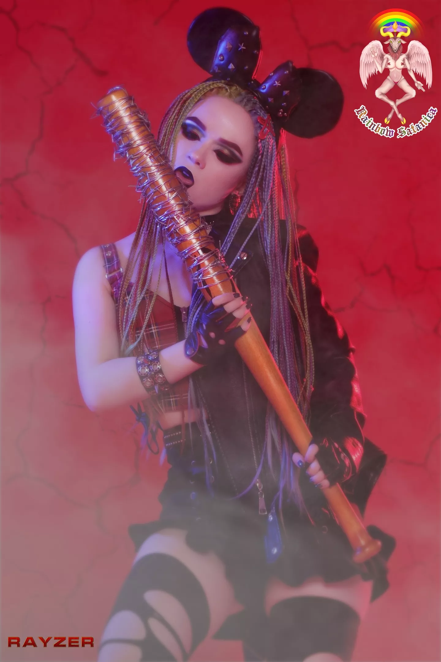 Mickey Mouse by Rainbow Satanica posted by TatyanaVikernes