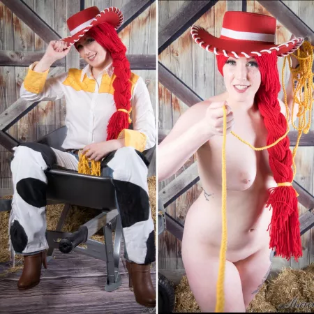 Microkitty as Jessie from Toy Story (self post) by hideandsee