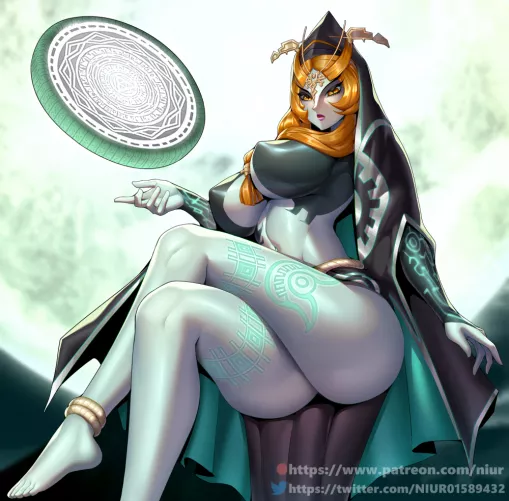 Midna looks ready to dominate you by islatvia