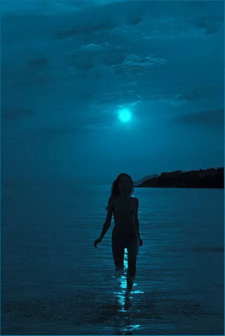 Midnight swim by NaturistPictures