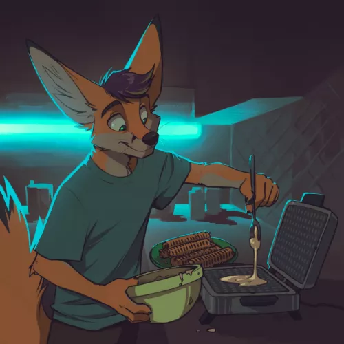 Midnight Waffles [ANGO76] by DL2828