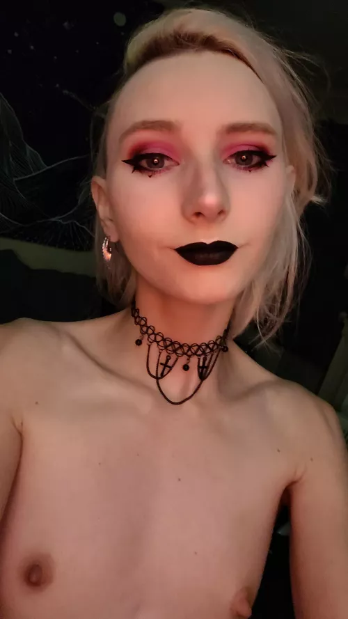 Might not be able to tiddy fuck, but you can still bust on my chest. 😅 by Puma_Lipps