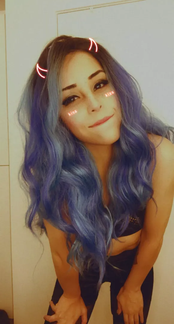 Might start trouble for no reason 😈 posted by wiishery