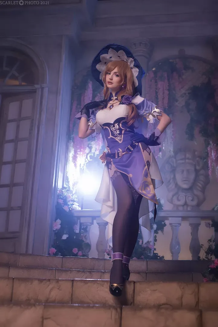 MightyRaccoon as Lisa from Genshin Impact <3 ~ Hope you like! posted by mightyraccoon