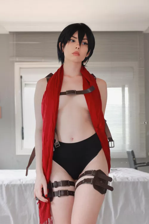 Mikasa Ackerman by Lui Storm by lui-storm