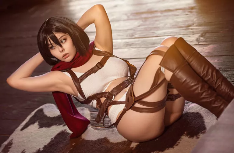 Mikasa Ackerman Cosplay by Helly Valentine by Al-Deram-
