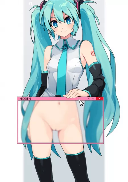 Miku& A Transparent Window by MikuLewds4You