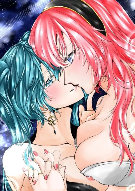 Miku And Luka [Yuri] by MikuLewds4You