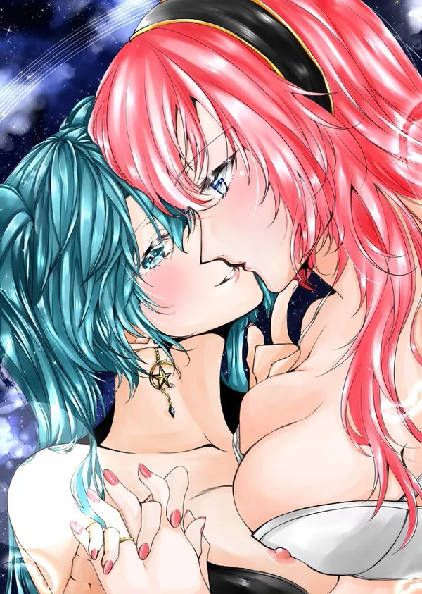 Miku And Luka [Yuri] posted by MikuLewds4You