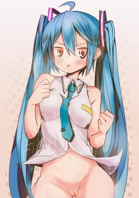 Miku Blep by MikuLewds4You