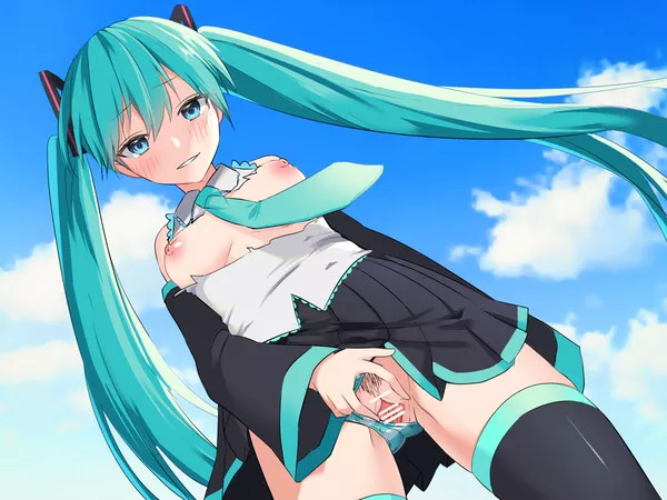 Miku Having Some Outdoor Fun posted by MikuLewds4You