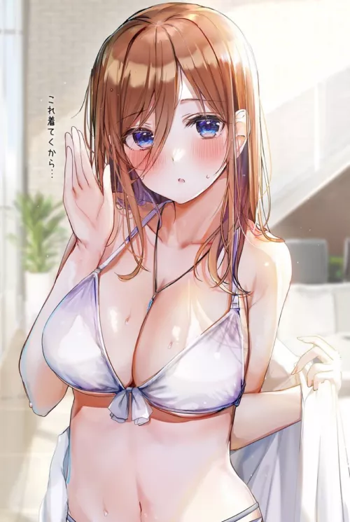 Miku Nakano [The Quintessential Quintuplets] by xSaviour_N